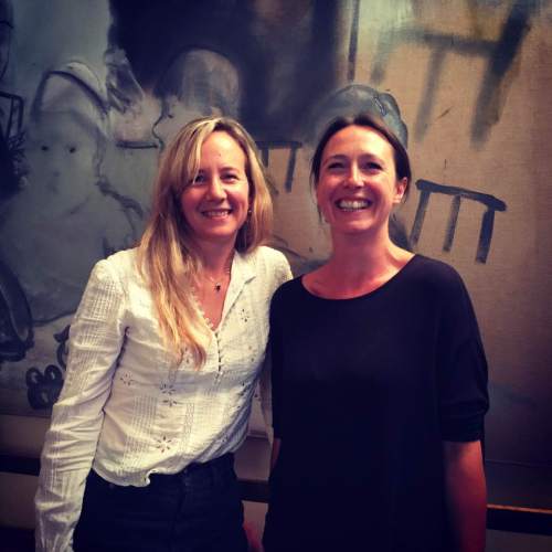 Lily Dunn (left) and Zoe Gilbert